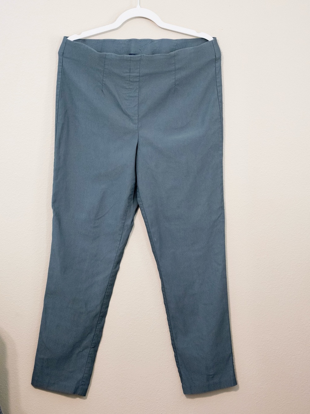 Tribal Size 14 Olive Green Slim Straight Chino Pants Career Casual